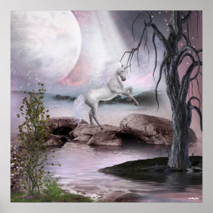 Affiches Angels Fae Unicornes Imprimer