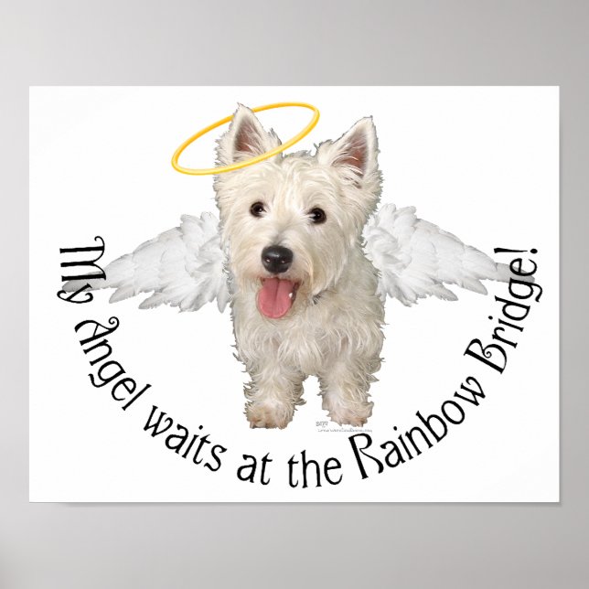 Affiches Anges gardiens Westie (Devant)