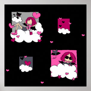 Affiches Anges gothiques