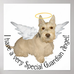 Affiches Anges Terrier Ecossais Rouquin
