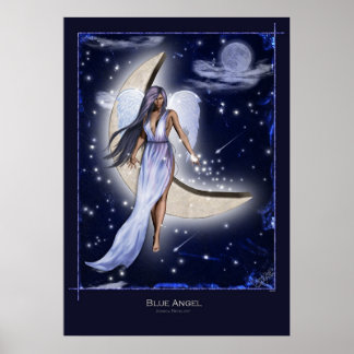 Affiches Angle bleu
