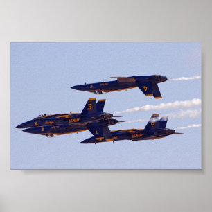 Affiches Angles bleus