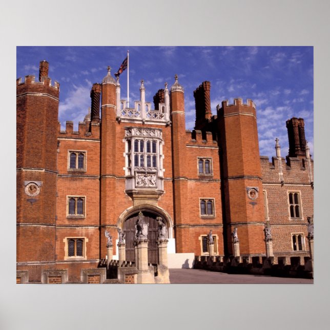 Affiches Angleterre, Surrey, Hampton Court Palace. 3 (Devant)