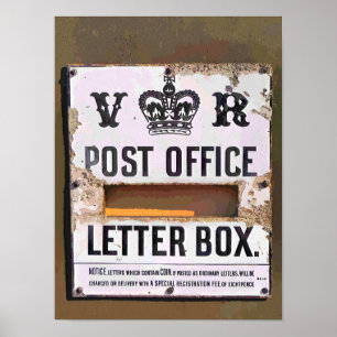 AFFICHES ANGLETERRE VICTORIENNE