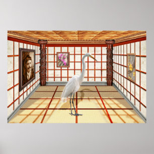 Affiches Animal - L'Aigrette