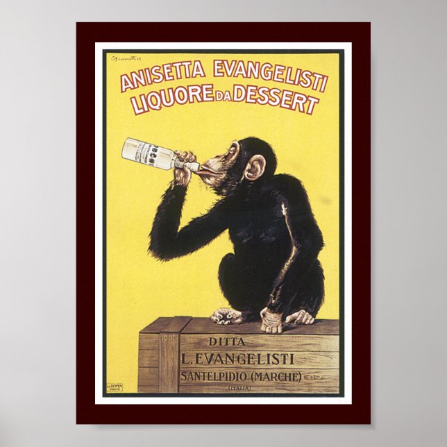 Affiches Anisetta Evangelisti (Devant)