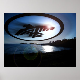 Affiches Anishinabek Thunderbird