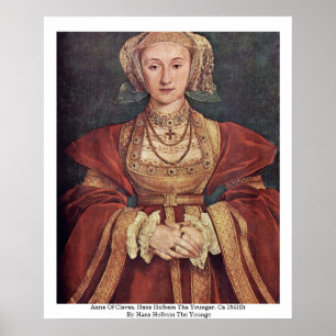 Affiches Anne de Cleves. Hans Holbein le plus jeune