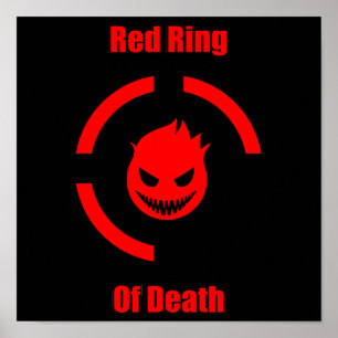 Affiches Anneau rouge de la mort