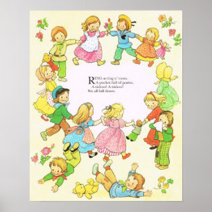 Affiches anneau un rose, Mabel Lucie Attwell Prints,