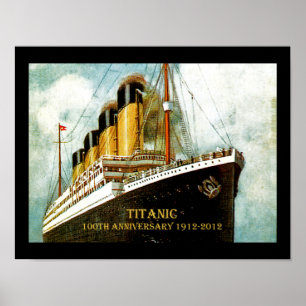 Affiches Anniversaire de RMS Titanic 100th