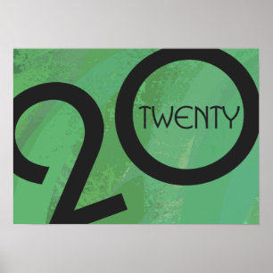Affiches Anniversaire d'une décennie