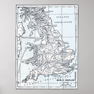 Affiches ANNONCE romaine de la Grande-Bretagne 43