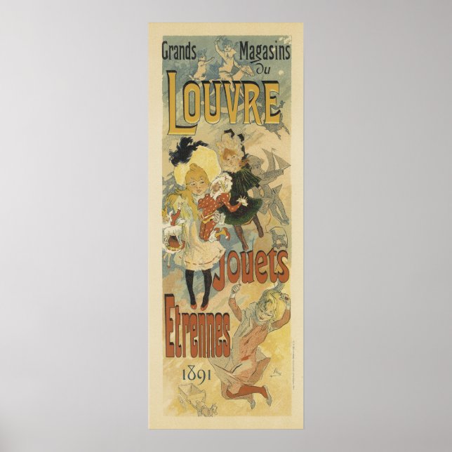 Affiches Annonces vintage Art nouveau (Devant)