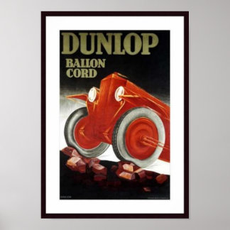 Affiches Annonces vintage de pièces d'auto de cordon de bal