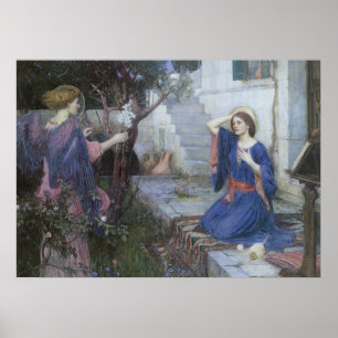 Affiches Annonciation de John William Waterhouse