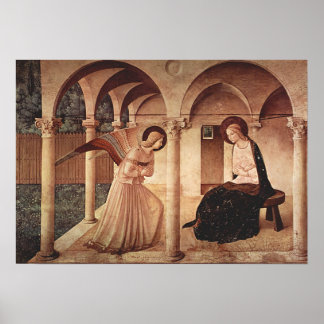 Affiches Annonciation (par Fra Angelico)