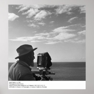 Affiches Ansel Adams Self Portrait, vers 1967