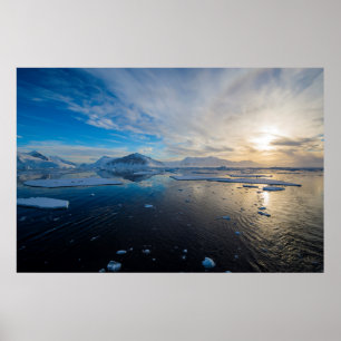 Affiches Antarctique. Près de l'île d'Adélaïde. Le Goulot