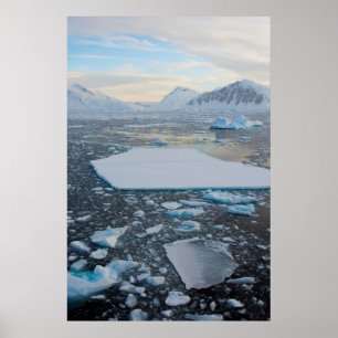 Affiches Antarctique. Près de l'île d'Adélaïde. The Gullet