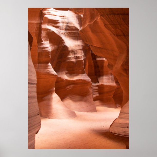 Affiches Antelope Canyon, Éclairage Naturel (Devant)