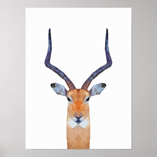 Affiches Antelope | Gasele (Devant)