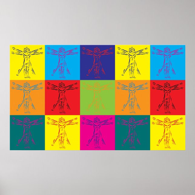 Affiches Anthropologie Pop Art (Devant)