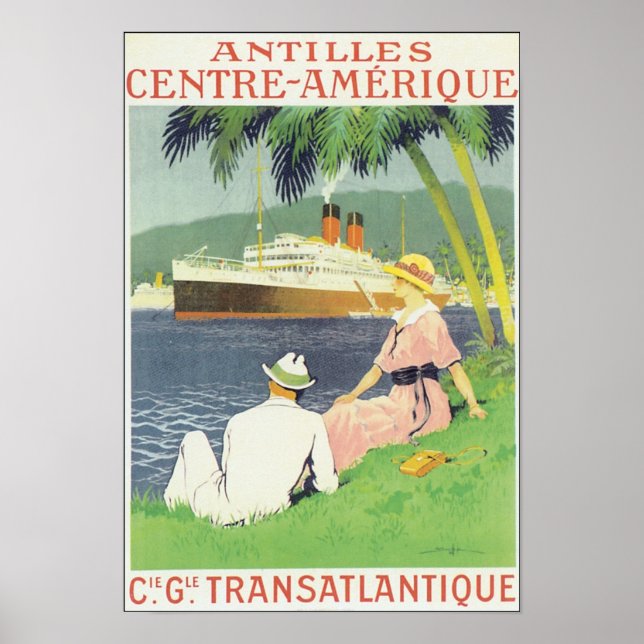 Affiches Antilles Centre-Amérique (Devant)