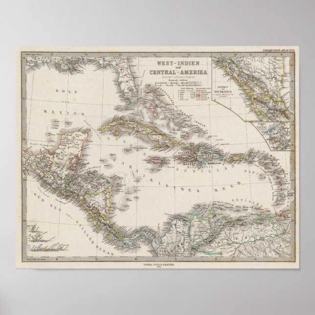 Affiches Antilles et Amérique centrale (Devant)