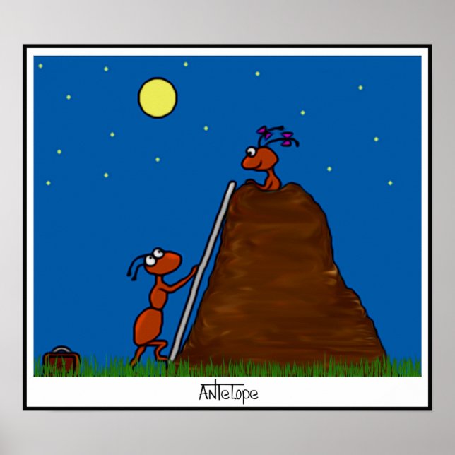 Affiches Antilope (Devant)