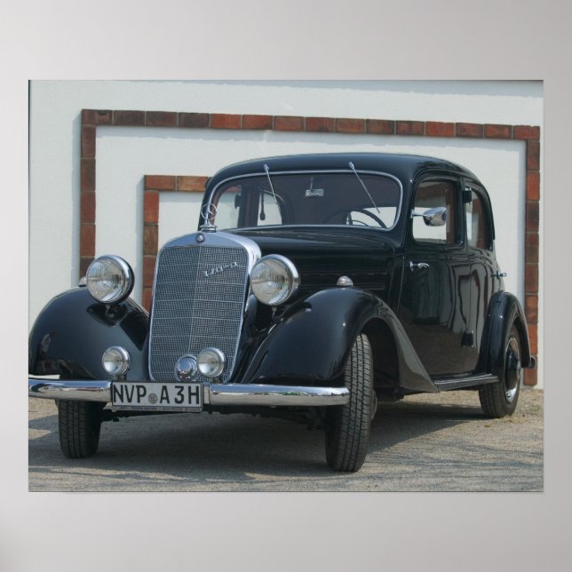 Affiches antique mercedes 3 (Devant)