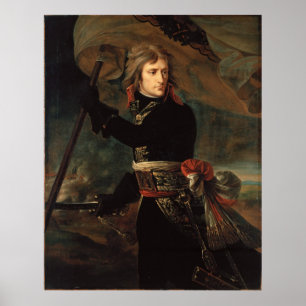 Affiches Antoine-Jean Gros Bonaparte au pont d'Arcole