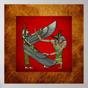 Affiches Anubis & Nut