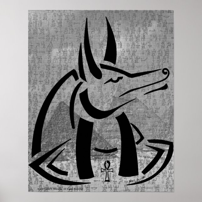 Affiches Anubis Print (Devant)