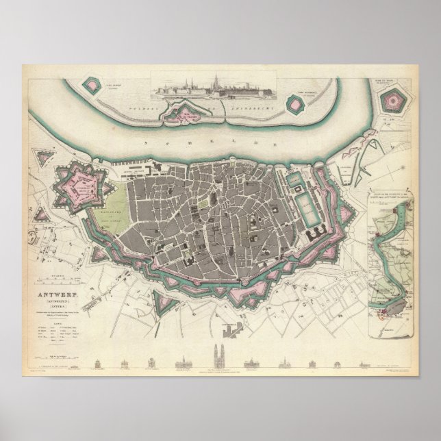 Affiches Anvers Anvers Anvers Anvers (Devant)