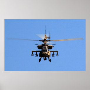 Affiches Apache AH-64