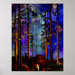 Affiches Apocalypse avec espoir