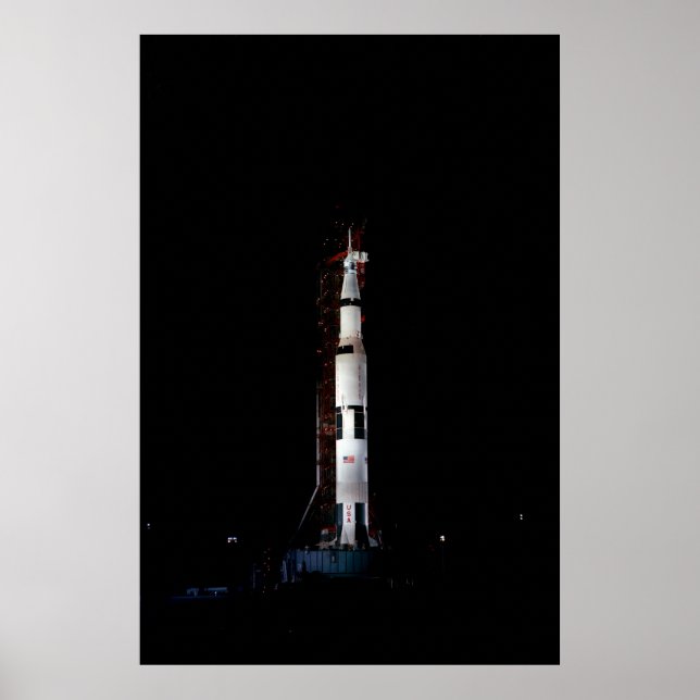 Affiches Apollo 10 sur le panneau de lancement (Devant)