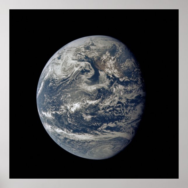 Affiches Apollo 11 Vue de la Terre (Devant)