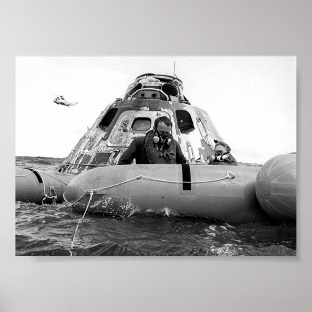 Affiches Apollo 14 Splashdown & Recovery (Devant)