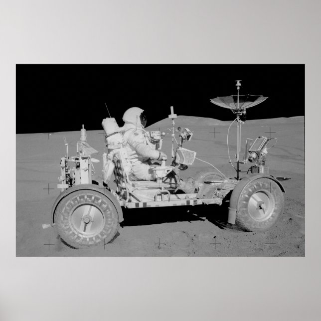 Affiches Apollo 15 Lunar Roving Vehicle (Devant)