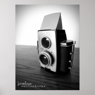 Affiches Appareil photo vintage - Brownie Reflex 20 Vers 19