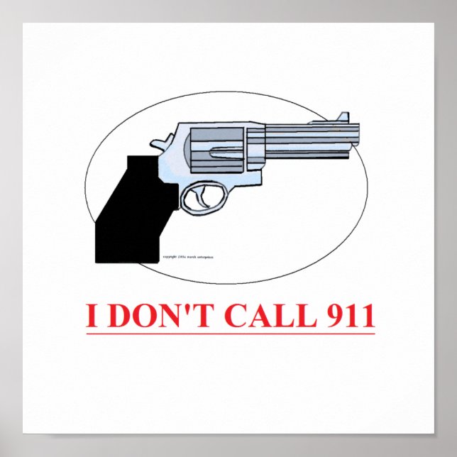Affiches appel 911 (Devant)