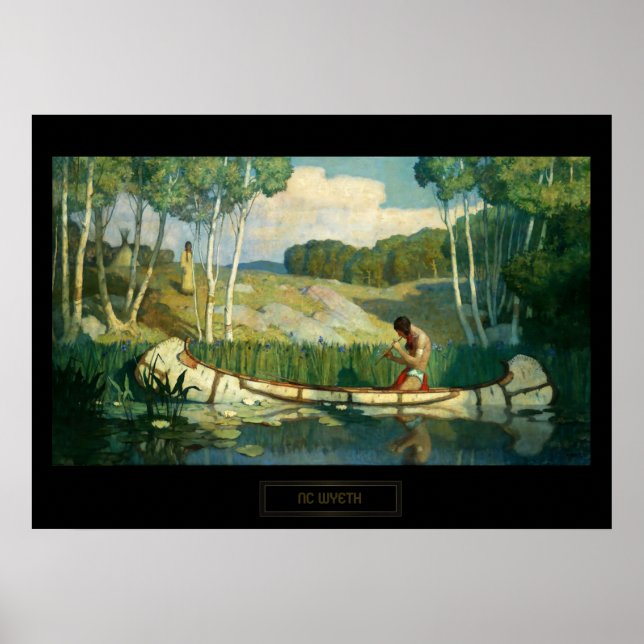 Affiches Appel à l'amour de la peinture occidentale NC Wyet (Devant)