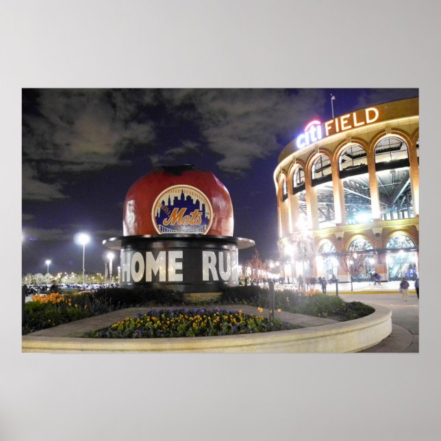 Affiches Apple de baseball de New York (Devant)