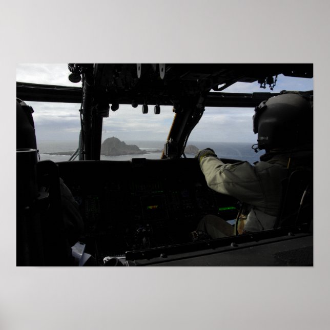 Affiches Approche des équipages de l'île de Farallon (Devant)