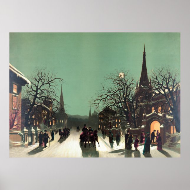 Affiches Approche du Nouvel An (Devant)