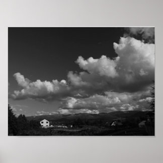 Affiches Approche nuageuse