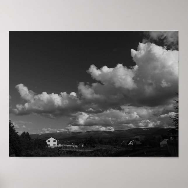 Affiches Approche nuageuse (Devant)