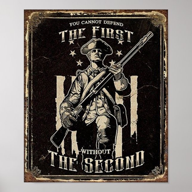 Affiches Appuyer le deuxième avis de modification (Devant)